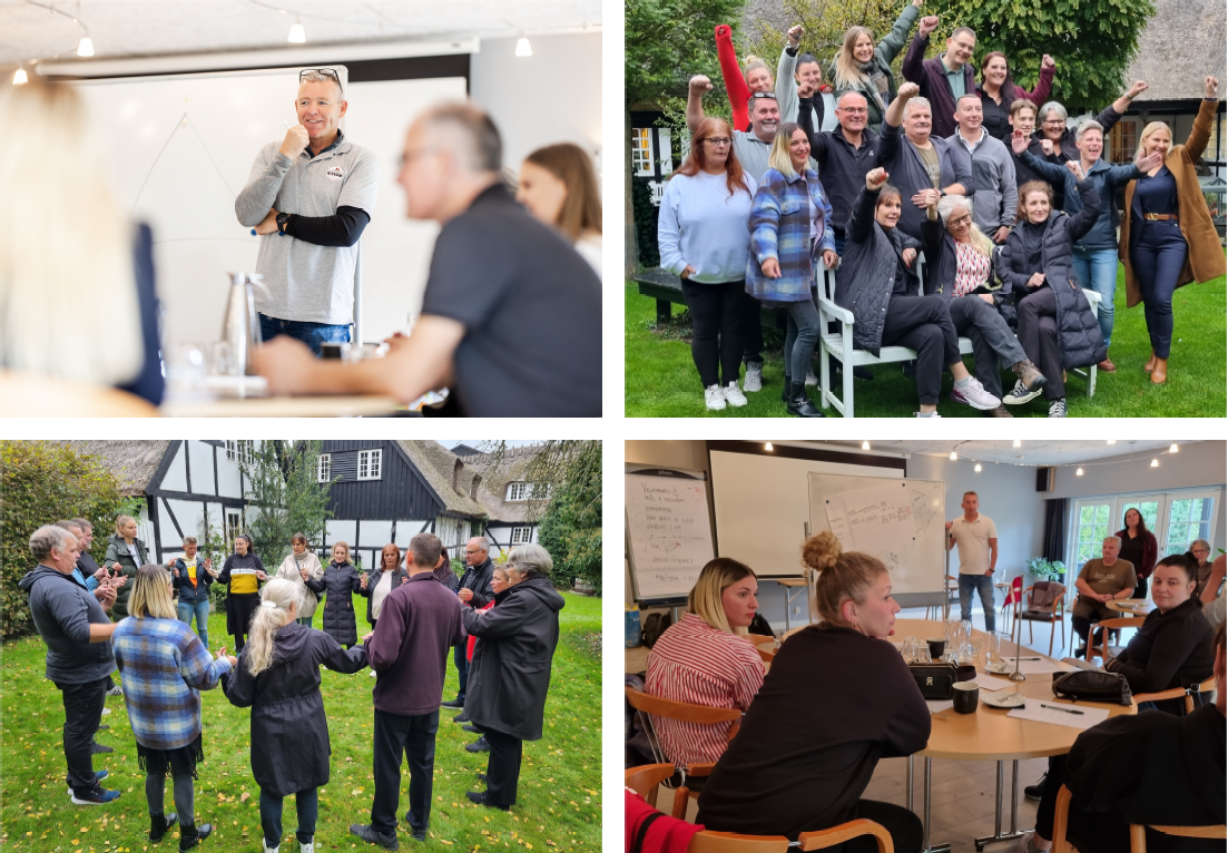 Lederseminar med strategi, ledelsesadfærd og teamudvikling hos PartnerService